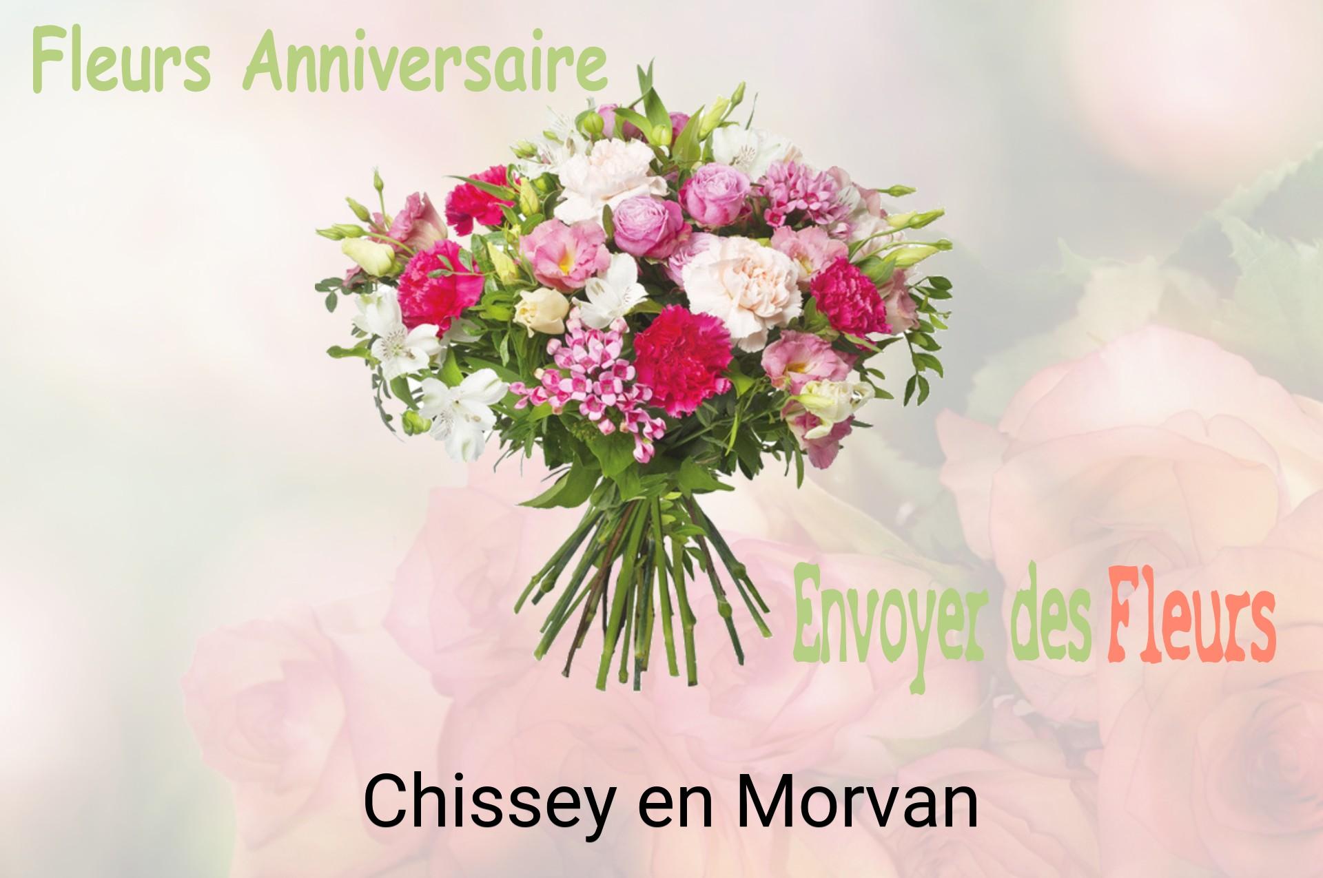 Bouquet de fleurs d’anniversaire livré à Chissey-en-Morvan